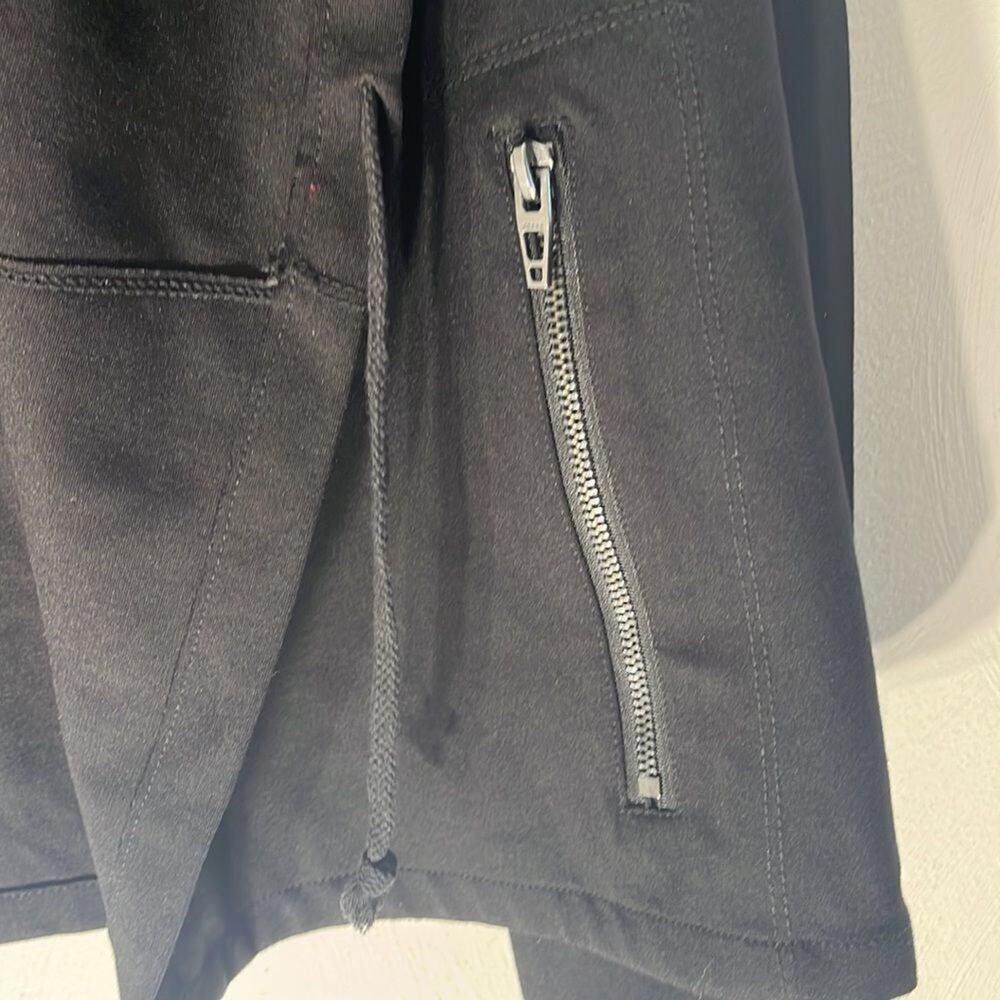 Blank Nyc Black Moto Jacket Basic Minimalist Hood… - image 5